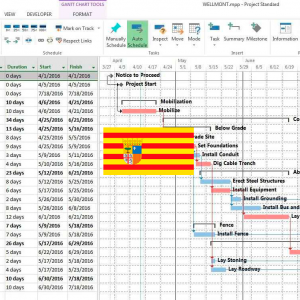 Planning y bandera de Aragón